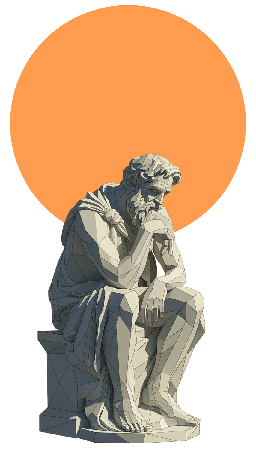 The Thinker infographic